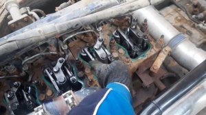 Регулировка клапанов Shacman