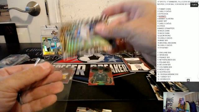 2017 PANINI SELECT SOCCER 12 BOX PYT CASE BREAK #170 смотреть онлайн