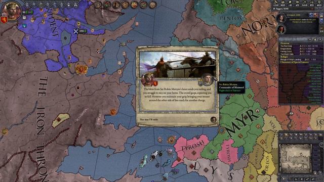 Crusader Kings II: Game of Thrones Mod Joffrey Baratheon ep. 23 смотреть онлайн