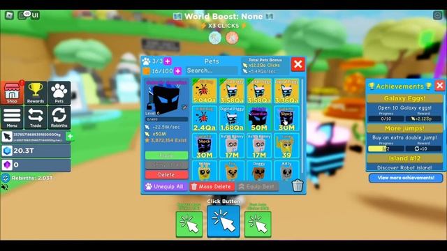 [FREE PET] Clicker Simulator Script • Inf Clicks/Money [Roblox] смотреть онлайн