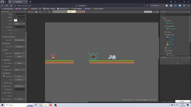 Как сделать патрулирующего врага в Construct 3? смотреть онлайн