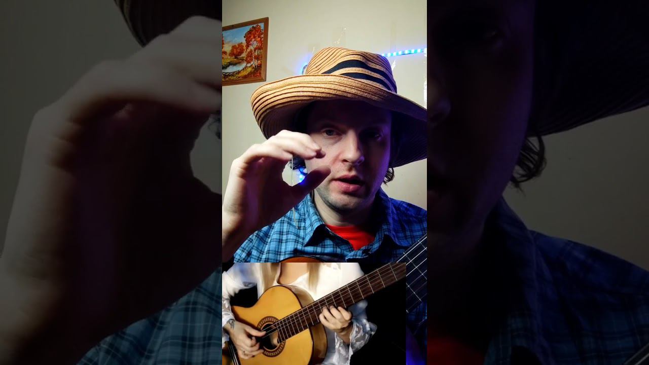 на каком уровне играет на гитаре Марина Миракова #shorts смотреть онлайн