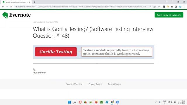 What is Gorilla Testing? (Software Testing Interview Question #148) смотреть онлайн