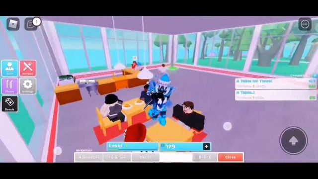 МОЙ НОВЫЙ РЕСТОРАН В РОБЛОКС my restaurant Roblox Русский смотреть онлайн
