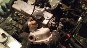 Как красный антифриз разъедает автомобиль