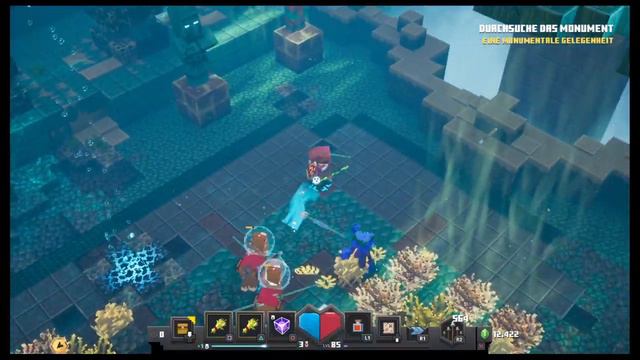Minecraft Dungeons Ultimate Edition [PS4] #157 - Leuchtfeuer unter Wasser [Das Ende aller Tage] смотреть онлайн