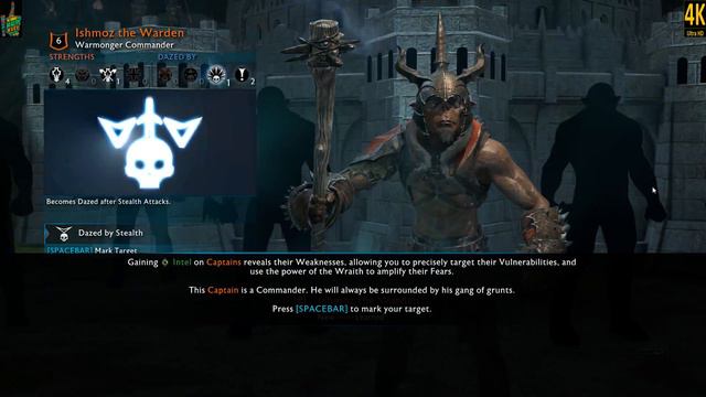 4K-Middle Earth Shadow Of War Gameplay Walkthrough Part 1-Prologue(Nemesis).