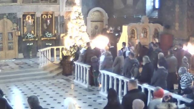 Навечерие Рождества Христова: Литургия смотреть онлайн