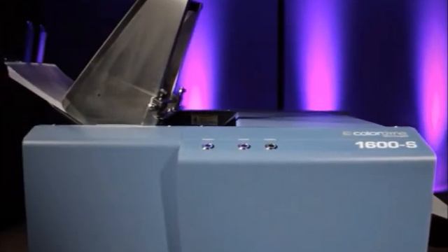 Colordyne 1600 S Sheet Fed High Speed Color Printer смотреть онлайн