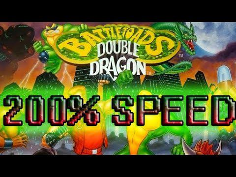 200% Speed (120 FPS). Battletoads & Double Dragon [NES] смотреть онлайн