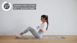 10 MIN KILLER SIXPACK WORKOUT (Intense Ab Exercises) | Eylem Abaci