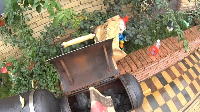 Супер гриль мангал барбекю коптильня из газового баллона 2 (Дневник рыболова) Super Smoker смотреть онлайн