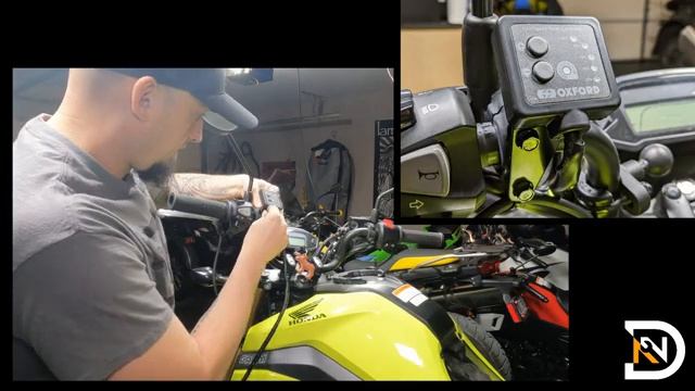 HONDA GROM MSX125 Oxford Heaterz Heated Grips Installation смотреть онлайн