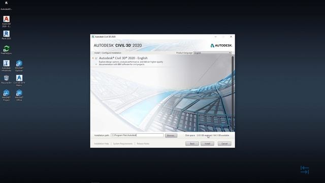 Autodesk Civil 3D 2020 - Installation (with Dynamo) смотреть онлайн