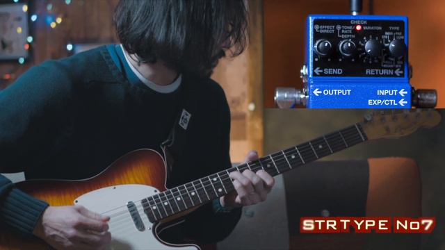 BOSS ”SY 1 Synthesizer” With Telecaster
