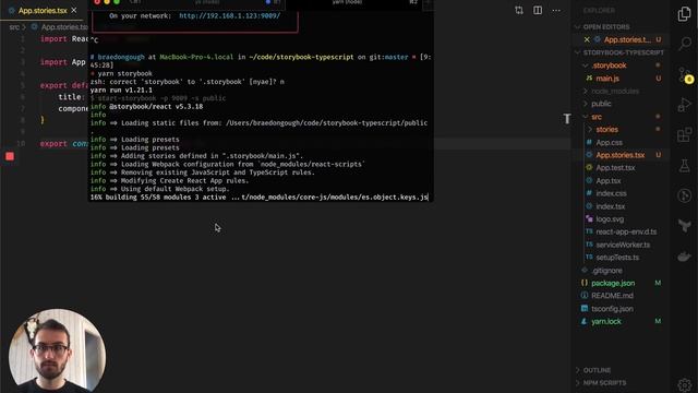 How to add Storybook to a Typescript CRA project смотреть онлайн