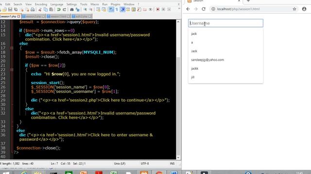 sessions in php смотреть онлайн