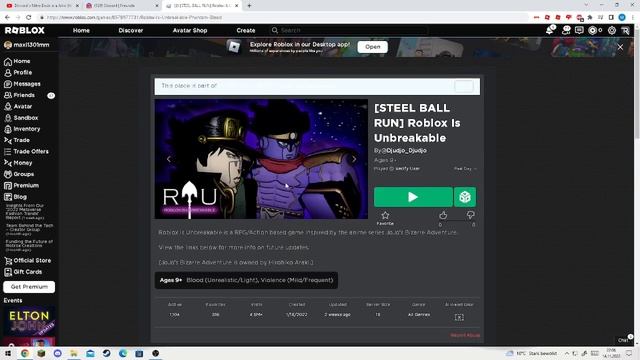 Roblox Is Unbreakable: How To Join Low Servers In Phantom Blood! смотреть онлайн