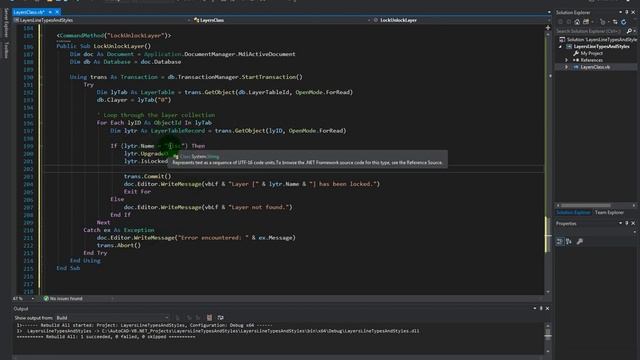 S6-9 Locking/UnLocking a Layer using VB.NET смотреть онлайн