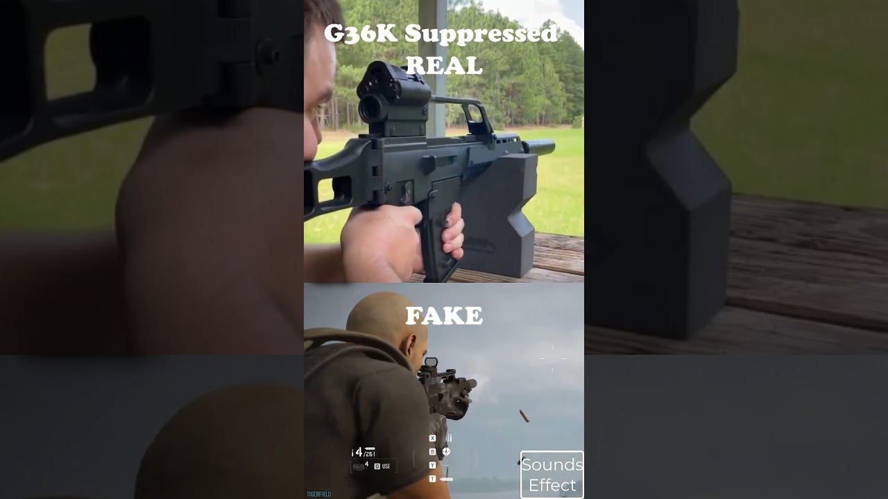 G36K Suppressed Sound Effect смотреть онлайн