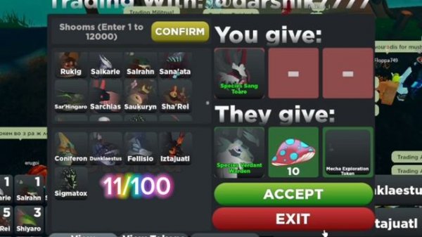 TRADING SANG TOARE! ? || Creatures of Sonaria