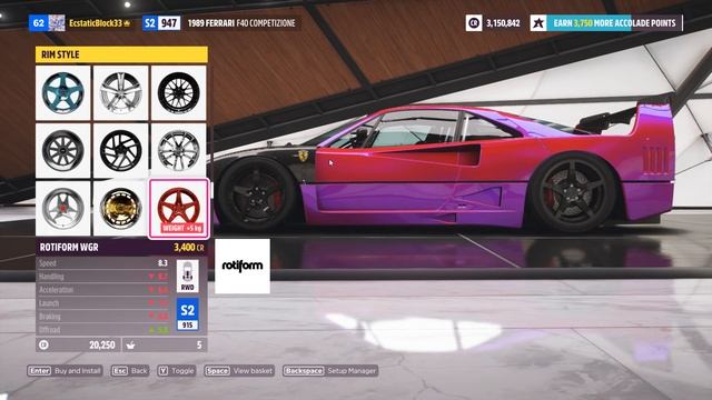 Ferrari F40 Tuning - Forza Horizon 5 | Ferrari F40 | F40