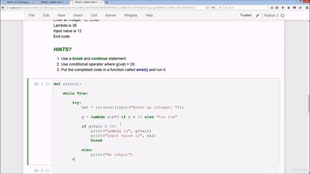 32. HANDLING ERRORS Solutions смотреть онлайн