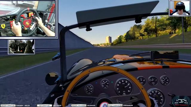 SHELBY COBRA IN BLACKWOOD ASSETTO CORSA - RTX 3070 - VR смотреть онлайн