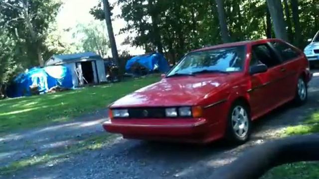 1988 16v Scirocco. Finally out of my garage. смотреть онлайн