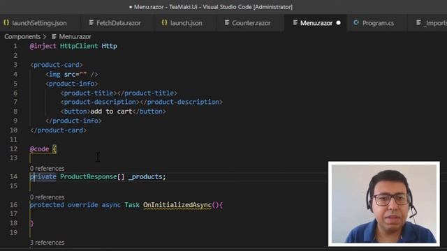Creating a Blazor Web Assembly Front-End application in C# (Part 2) смотреть онлайн