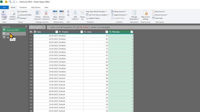 Excel Sorting Tutorial: Master the Basics - Part 2 - using Power Query | Efficiency 365 смотреть онлайн