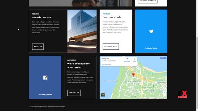 Griddr - Animated Grid Creative WordPress Theme Wapasha Jameso смотреть онлайн