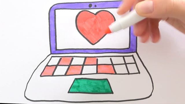 Bolalar Uchun Kompyuter rasm chizish / Drawing Computer for children / Рисование Компьютер для дете смотреть онлайн