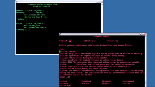 PowerHA Admin - Adding a new volume group смотреть онлайн