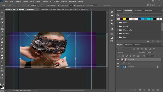 Letter C portrait Design in Photoshop #photoshoptutorial смотреть онлайн