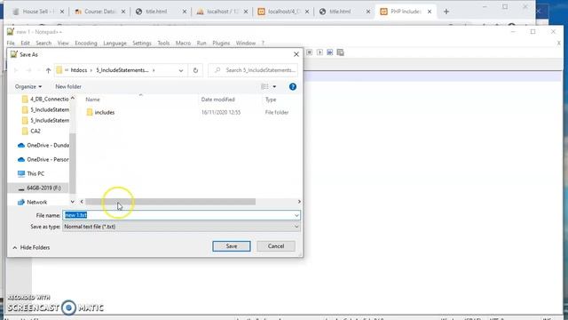 PHP Include Files: смотреть онлайн