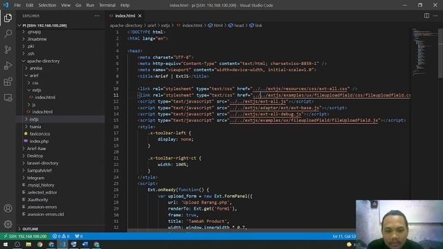 Penjelasan Tugas Form Validation ExtJS 3.2.1 смотреть онлайн