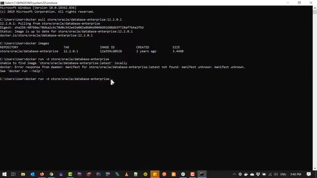 installer la base de données Oracle sur Docker et se connecter avec SQL Developer смотреть онлайн