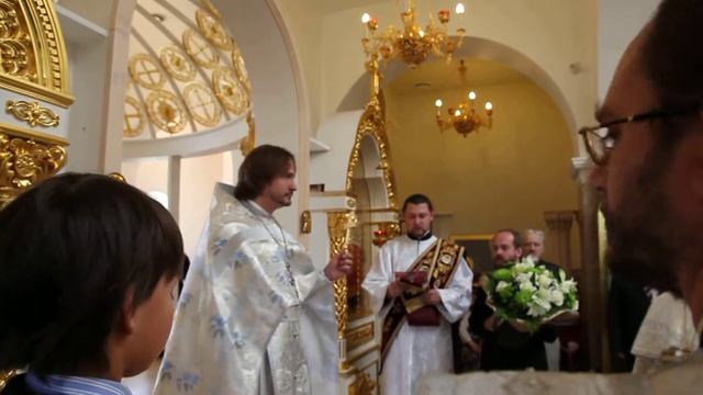 Именины отца Петра. 2012 г. (Поздравление от митрополита) смотреть онлайн