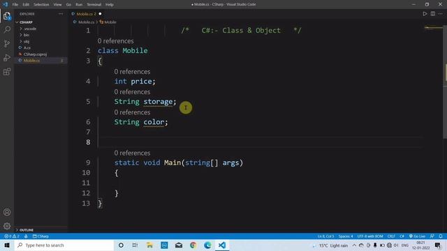 C# - Class and Object | Learn Coding смотреть онлайн
