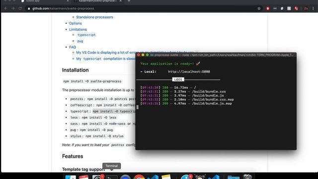 Svelte - SASS, Typescript (with svelte-preprocess) смотреть онлайн