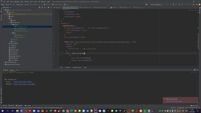 Vue 3 для начинающих - Http Requests and Backend смотреть онлайн