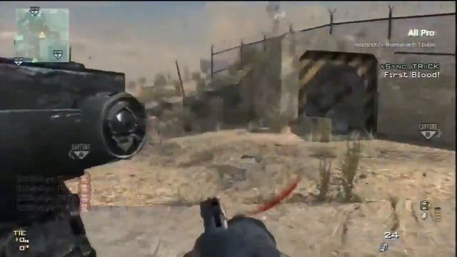 Modern Warfare 3 | MW3 | Quaaad Headshot Spawn Kill! смотреть онлайн