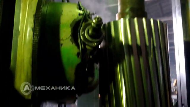 Нарезка косозубой вал-шестерни смотреть онлайн