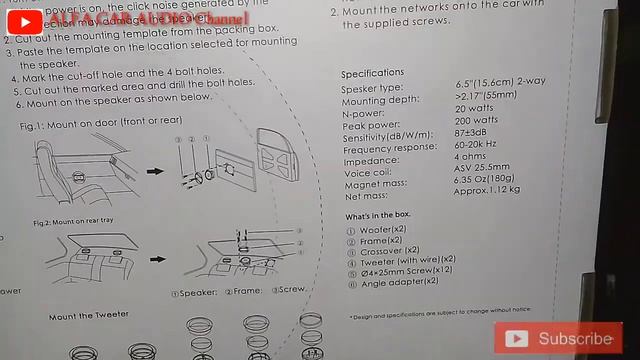 Kekurangan Speaker Split Nakamichi NSE-CS1617