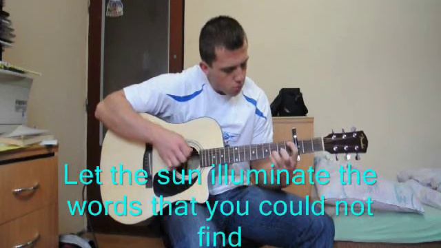 Natasha Bedingfield - Unwritten (acoustic Karaoke)