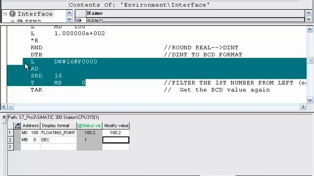 SIEMENS STEP 7 | Convert a floating point to several bytes | SIEMENS S7-300 смотреть онлайн