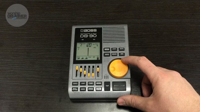 Boss DB 90 Metronome: How To Quickly Input And Save Your Worship Setlist смотреть онлайн