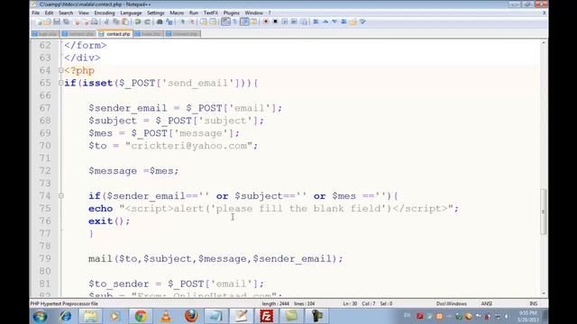 Admin Panel and Complete Website Php mysql Hindi Part 32 смотреть онлайн