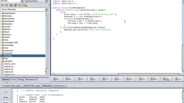 Read, Process and Write files in Java смотреть онлайн